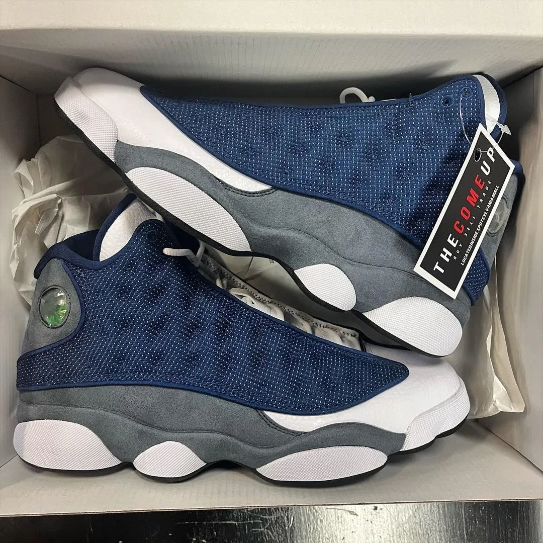 Men's Jordan 13 Retro Del Sol White/University 2019