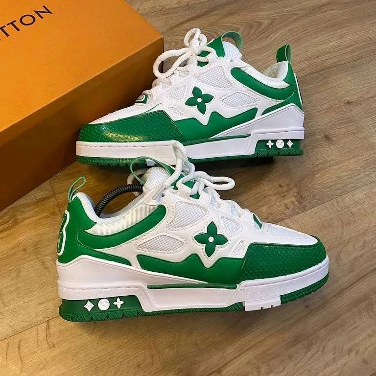 LV Skate sneaker( White/Green)