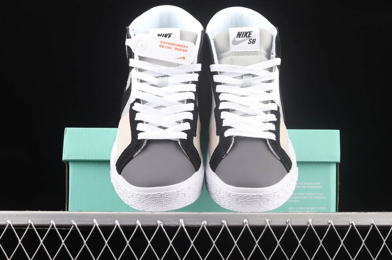 Nike Sb Blazer Mid Mosaic Cream/Black