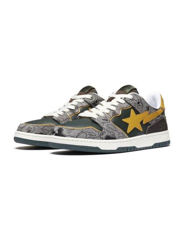 A Bathing Ape Court Sta Green Camo