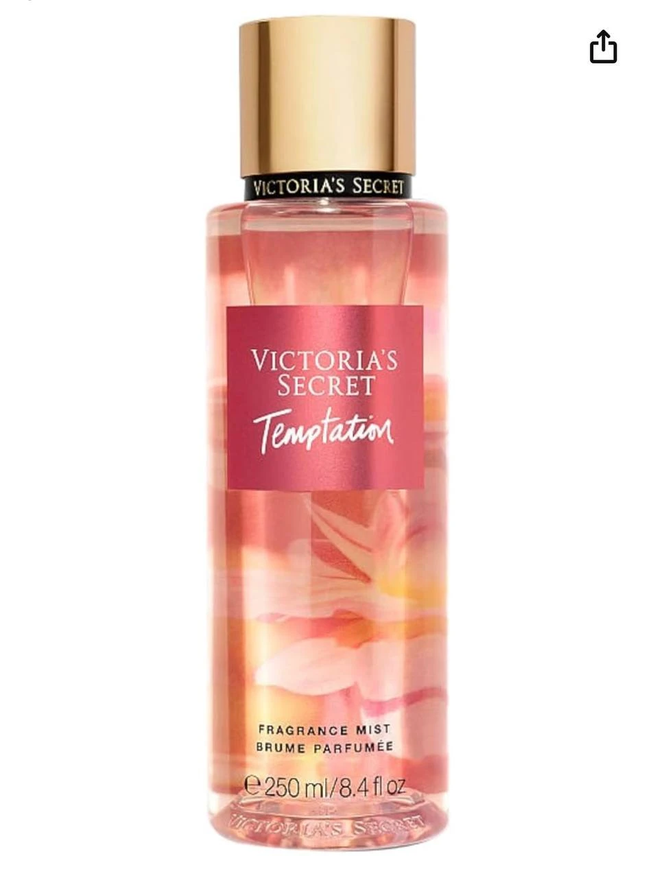 Victoria's Secret Temptation Body Mist, Body Spray for Women (8.4 oz)